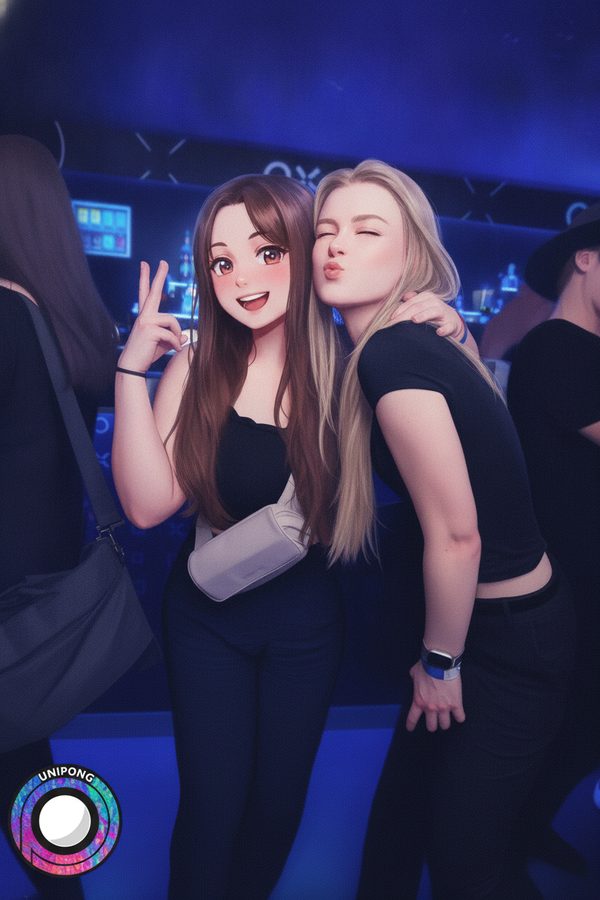 Fotka převedená do anime stylu pomocí AI