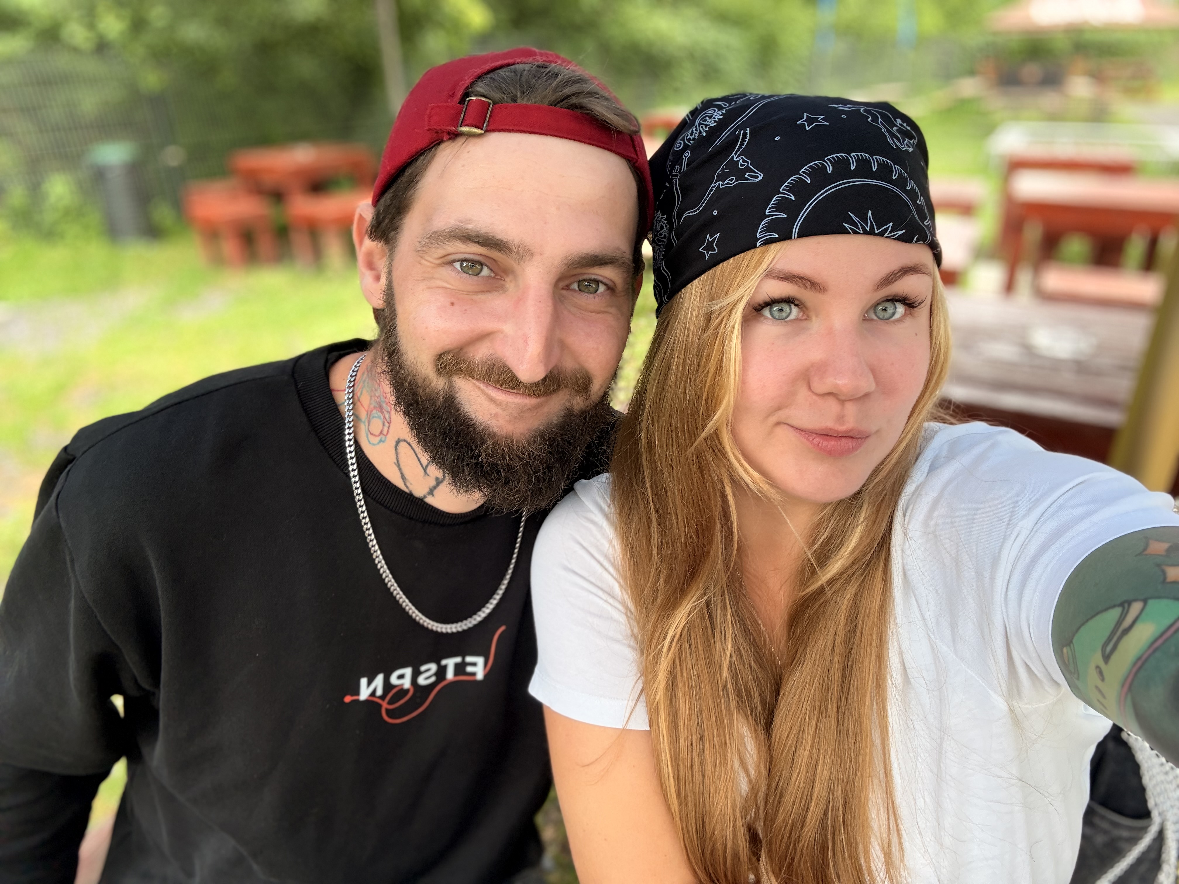 A reference photo used to design a custom AI style